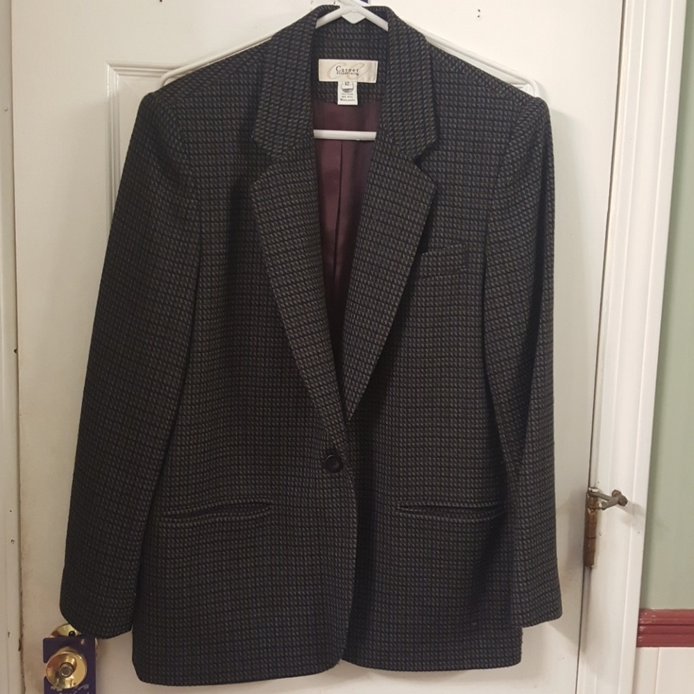 Career Essentials Blazer, 100% Pure New Wo…